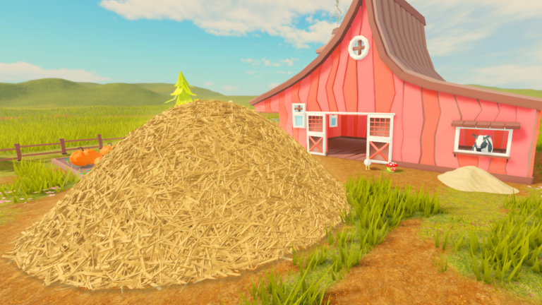 The barn interior, where much of the chapter's searching happens